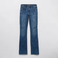 Arizona Womens Mid Rise Bootcut Jean