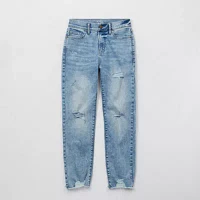 a.n.a Womens High Rise Straight Leg Jean