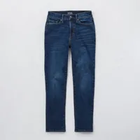 a.n.a Womens High Rise Straight Leg Jean