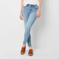 a.n.a Womens Mid Rise Skinny Fit Jegging Jean