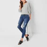 a.n.a Womens Mid Rise Skinny Fit Jegging Jean