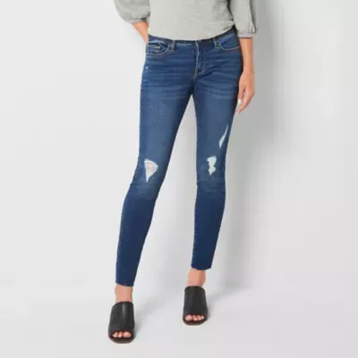 a.n.a Womens Mid Rise Skinny Fit Jegging Jean