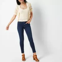 a.n.a Womens Mid Rise Skinny Fit Jegging Jean