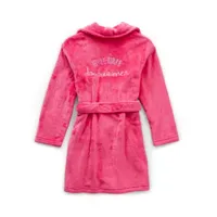 Thereabouts Plush Little & Big Girls Knee Length Long Sleeve Robe