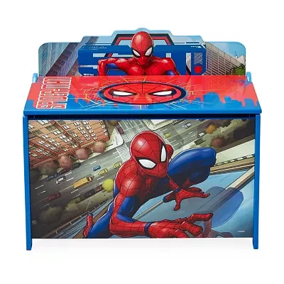 Marvel Spider-Man Deluxe Wooden Toy Box