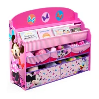 Disney Minnie Mouse 5-Cubby Toy Organizer