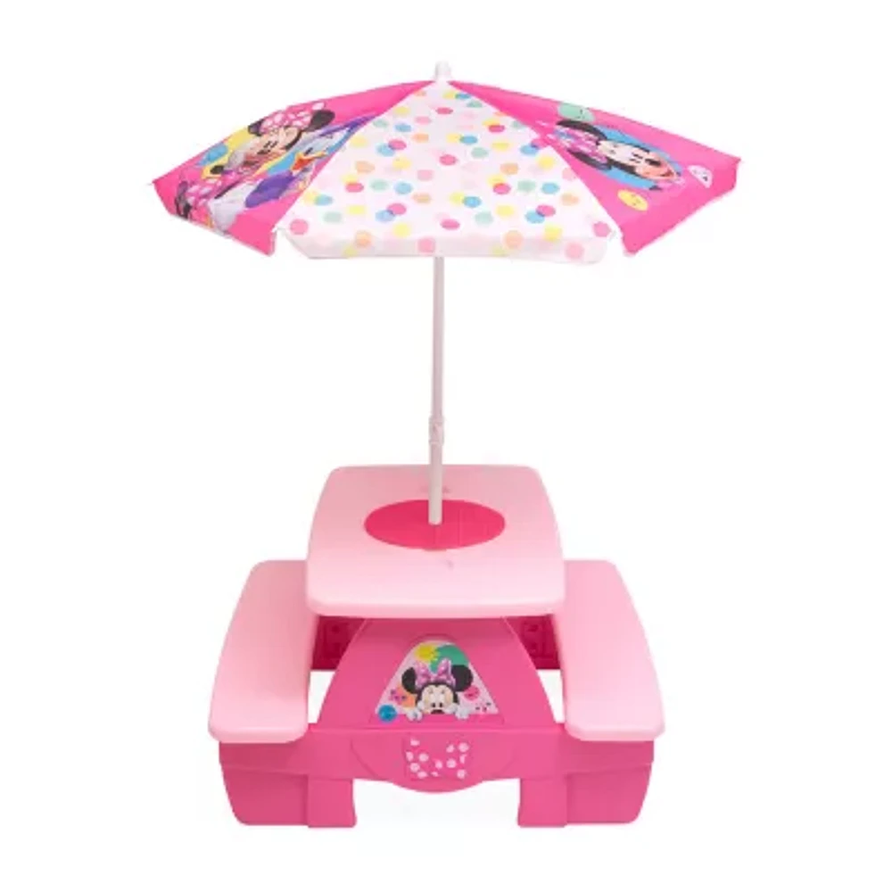 Disney Minnie Mouse Playdate Picnic Table