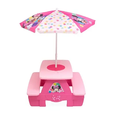 Disney Minnie Mouse Playdate Picnic Table