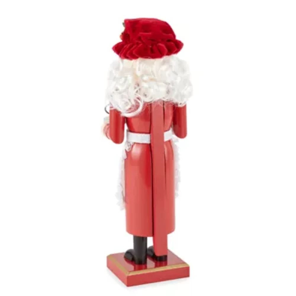 North Pole Trading Co. 14in Mrs. Clause Christmas Nutcracker