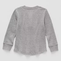 Okie Dokie Toddler & Little Boys Long Sleeve Henley Shirt