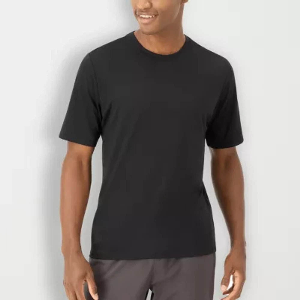 Hanes Moves Mens Crew Neck Short Sleeve T-Shirt