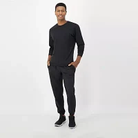 Hanes Moves Mens Crew Neck Long Sleeve T-Shirt