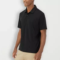 Hanes Moves Mens Short Sleeve Polo Shirt