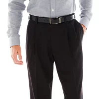 Haggar® eCLo™ Stria Classic Fit Pleated Dress Pants