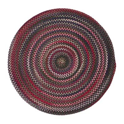 Colonial Mills American Pride Braided Round Rugs & Floor Coverings Reversible Indoor Accent