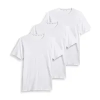 Jockey Tailored Essentials Mens 3 Pack Short Sleeve Crew Neck T-Shirt