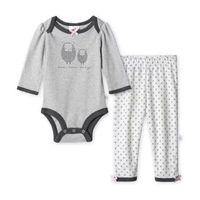 Just Born Baby Girls 2-pc. Pant Set