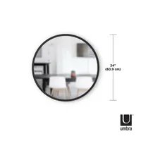 Umbra Umbra 24" Hub Round Wall Mount Round Wall Mirror