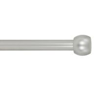 Decopolitan Barrel Knob 1 Adjustable Curtain Rod