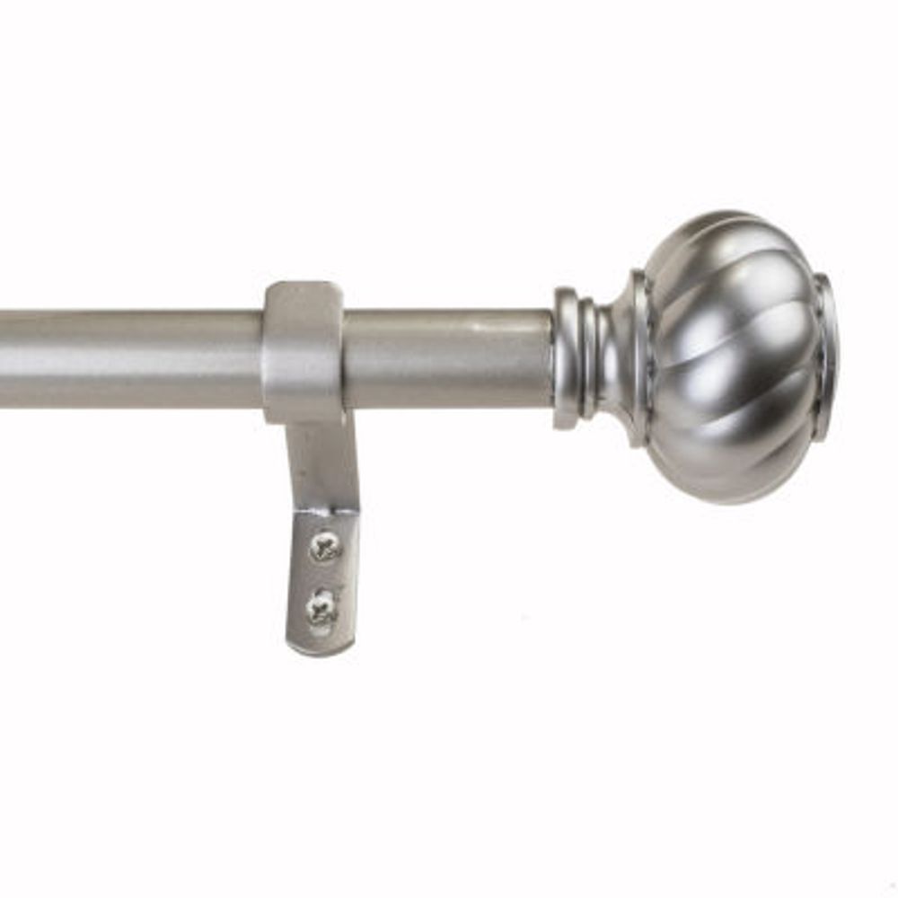 Decopolitan Twist Knob 1 Adjustable Curtain Rod