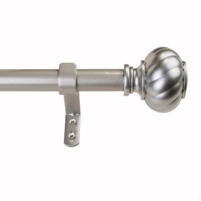 Decopolitan Twist Knob 1 Adjustable Curtain Rod