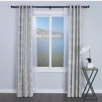 Decopolitan Blow Mould Trumpet Double Curtain Rod