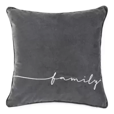 Linden Street Family Square Throw Pillow