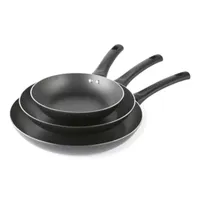 Cooks 3-pc. Aluminum Non-Stick Frying Pan