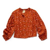 Thereabouts Little & Big Girls Long Sleeve Blouse