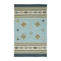 Weave And Wander Amara Geometric Flatweave Reversible Indoor Rectangle Area Rug