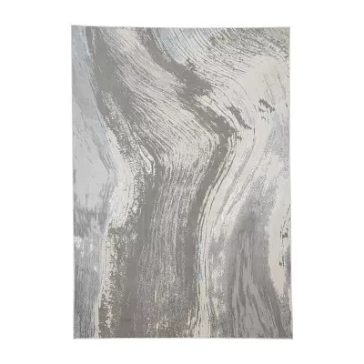 Weave And Wander Aurelian Abstract Hand Knotted Indoor Rectangle Area Rug