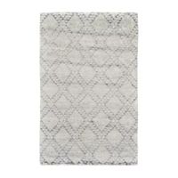 Weave And Wander Bahar Geometric Hand Knotted Indoor Rectangle Area Rug