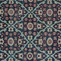 Weave And Wander Bashyr Floral Hand Knotted Indoor Rectangle Area Rug