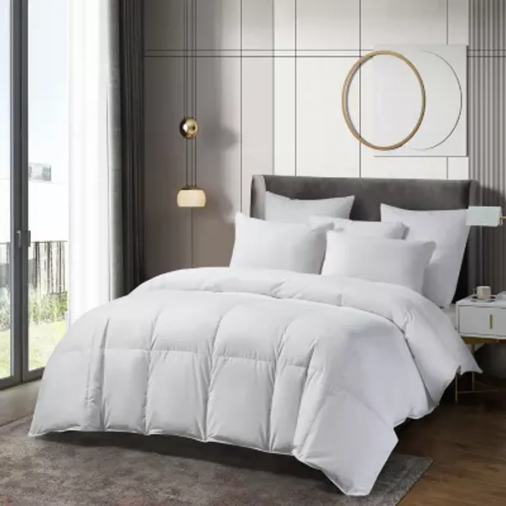 Beautyrest Sateen Cotton European White Down Comforter