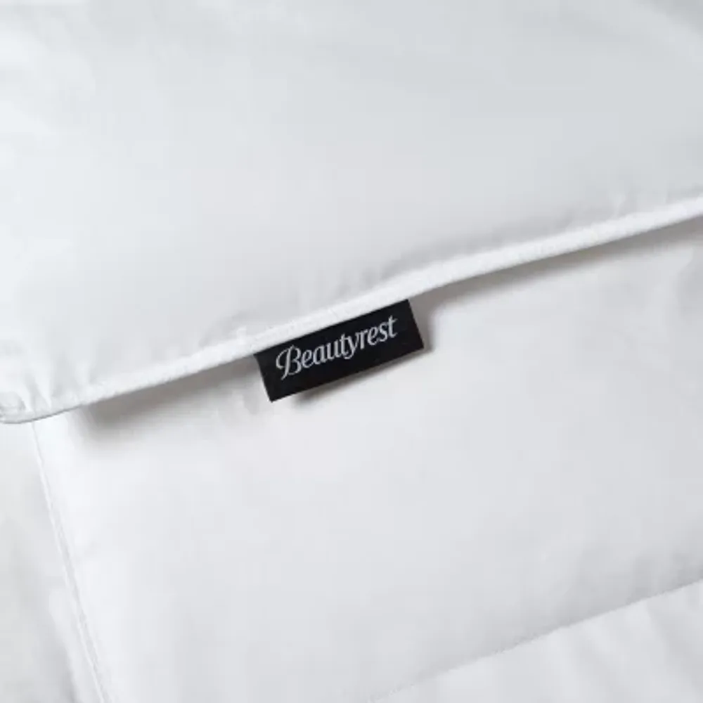 Beautyrest Sateen Cotton European White Down Comforter