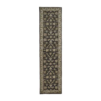 Weave And Wander Botticino Hand Tufted Indoor Rectangular Runner