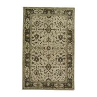 Weave And Wander Botticino Floral Hand Tufted Washable Indoor Rectangle Accent Rug