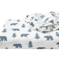 Eddie Bauer Bears And Trees Sheet Set