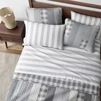 Eddie Bauer Snowflake Fair Isle Sheet Set