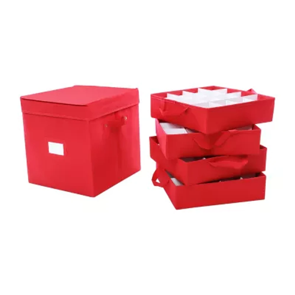 Home Expressions 64 Compartment Ornament Storage