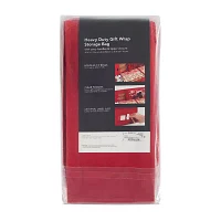 Home Expressions Red Heavy Duty Gift Wrap Organizer