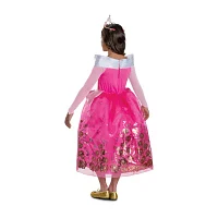 Disney Collection Aurora Costume With Tiara Girls Dress Up