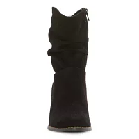 a.n.a Womens Powers Stacked Heel Slouch Boots