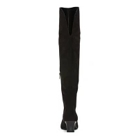 Worthington Womens Palmetto Stacked Heel Over the Knee Boots