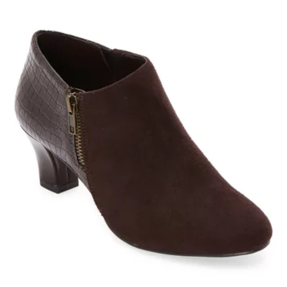 east 5th Womens Larue Block Heel Booties