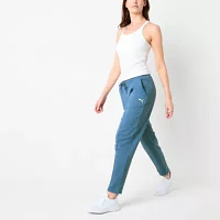 PUMA Womens Mid Rise Tapered Sweatpant