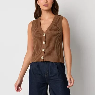 a.n.a Womens V Neck Sweater Vest