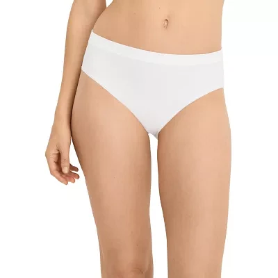 Jockey 1 Pair Average + Full Figure Seamless High Cut Panty 3788
