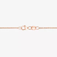 Effy Final Call Womens 1/3 CT. T.W. Genuine Pink Morganite 14K Rose Gold Pendant Necklace