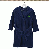 Linum Home Textiles Plush Turtle Little & Big Girls Long Sleeve Bathrobe